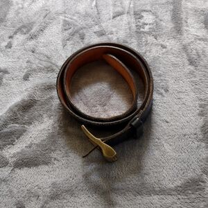 Martin Dingman Mens Belt Sz 85/34 Genuine Top Grain Leather Made by Hand in USA